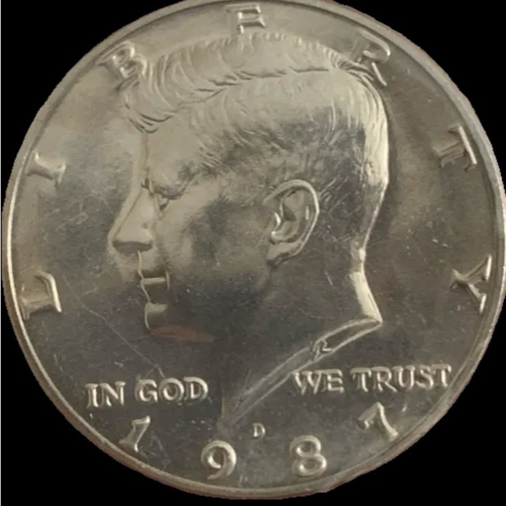Classic Silver 1/2 with Historical Design